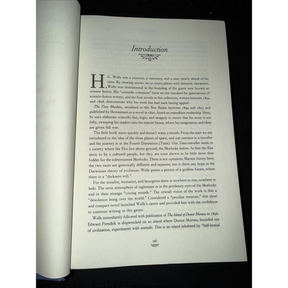 H. G. Wells Four Complete Novels 1994 Hardcover Dust Jacket DETACHED SPINE - Picture 11 of 16